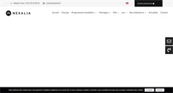 Desktop Screenshot of nexalia.fr